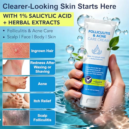 Lofuanna Follicle Cream for Soothing Ingrown Hairs - Non-Greasy Formula