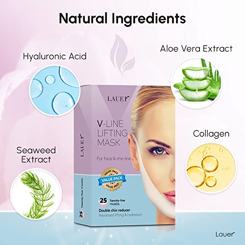 V-Line Lifting Face Mask & Heated Eye Steam Mask Set