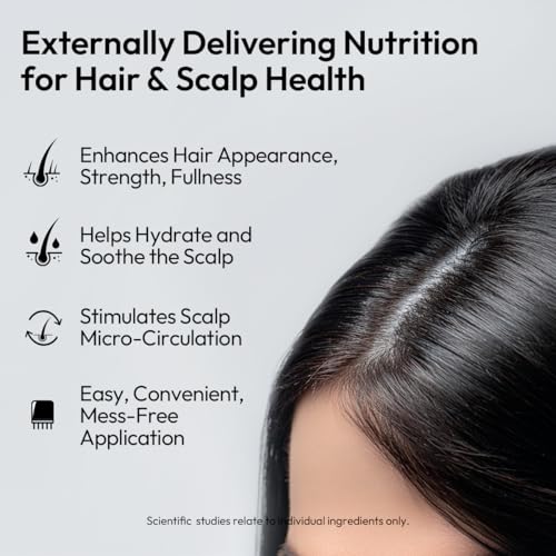BIGVITA Scalp Serum+ with patented Massaging Applicator, AnaGain™,