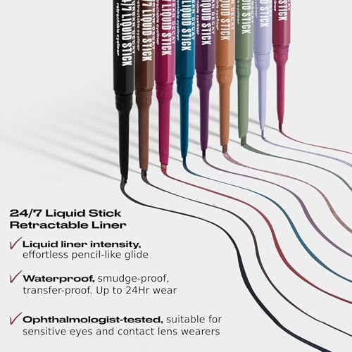 Urban Decay 24/7 Liquid Eyeliner Pen - Waterproof, Smudge-Proof, 24HR Wear