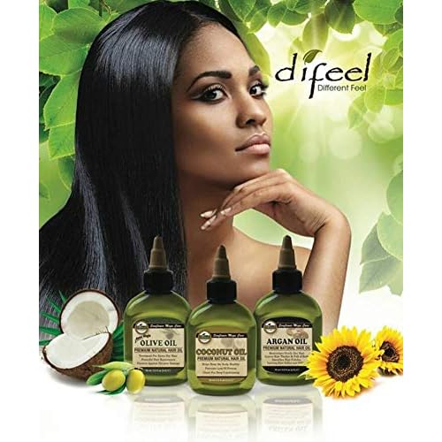 Difeel Premium Natural Hair Oil - Shea Butter 2.5 ounce