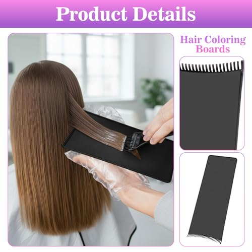 Hair Highlighting Board with Teeth - Balayage Paddle for Salon