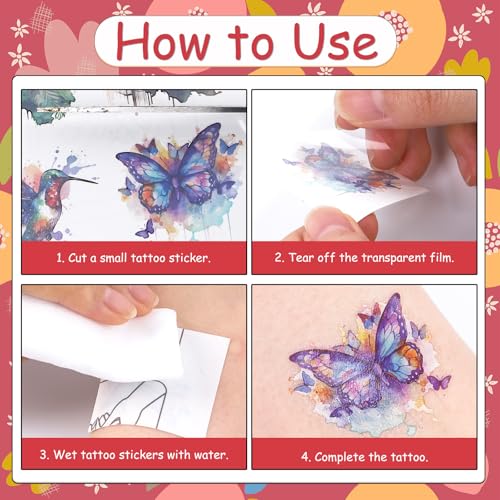 Funny Chicken Temporary Tattoos - 200+ Designs