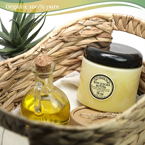 Dr Adorable - 16 oz - Jojoba Butter - Pure Natural Organic Premium Raw