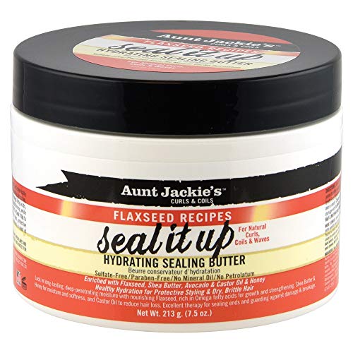 Aunt Jackie's Seal It Up Hydrating Sealing Butter, 7.5 oz