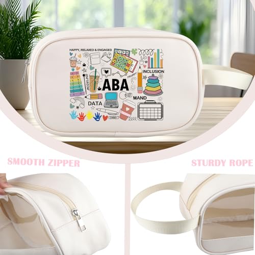 PWHAOO Autism Behavior Analyst Tote Bag ABA therapist Tote Bag Mental Illness Awareness Gift