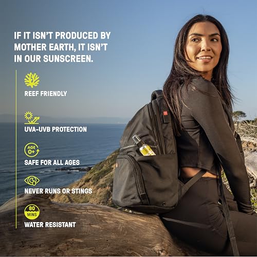 Raw Elements Face + Body Serum SPF 50 All-Natural Mineral Sunscreen - Reef Safe, Water Resistant, Broad Spectrum UVA/UVB Protection, Safe For All Ages, Travel Size 2oz (Pack of 2)