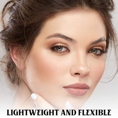 Profusion Cosmetics Colour Spell Natural Wispies 5 Pair Faux Mink False Eyelashes - Lightweight and Comfortable, Reusable & Easy to Apply Lashes for an Eye-Catching Look