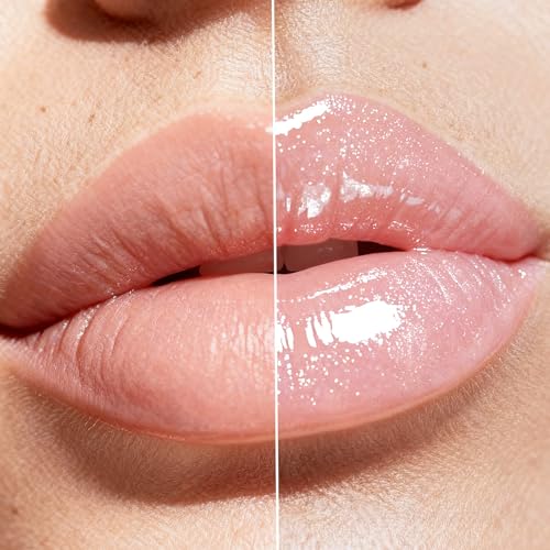 HECI BEAUTY Glitter Lip Gloss - Hydrating, Non-Sticky, Candy Pink
