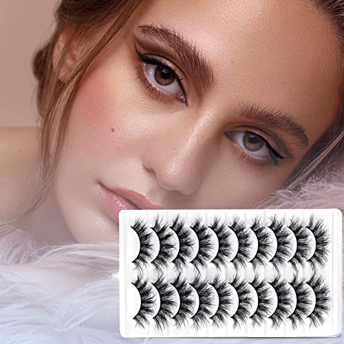 Soft Mink False Eyelashes - Reusable & Natural Look