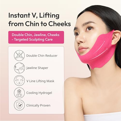 Avajar V-Line Lifting Mask - 5pcs Jawline Firming