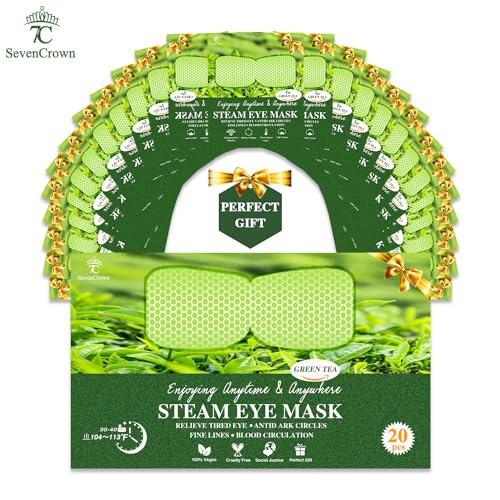 Steam Eye Mask MIX 30 PC Sleep Mask for Travel Essentials,Reduce Eye Patches for Puffy Eyes and Dark Circles,Hydrate & Soothe Tired Eyes, Self Heated Eye Masks,Self Care SPA Gifts for Women