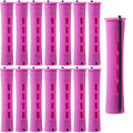 WILLBOND 60 Pcs Purple Perm Rods for Long Hair - 0.75 Inch