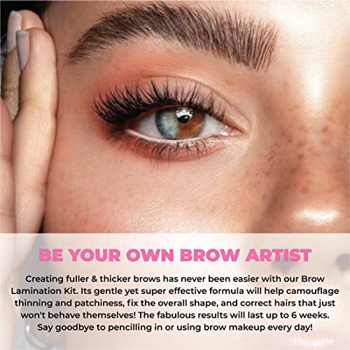 MIYA LASH Brow Lamination Kit - Professional DIY Eyebrow Lift & Fuller Brows