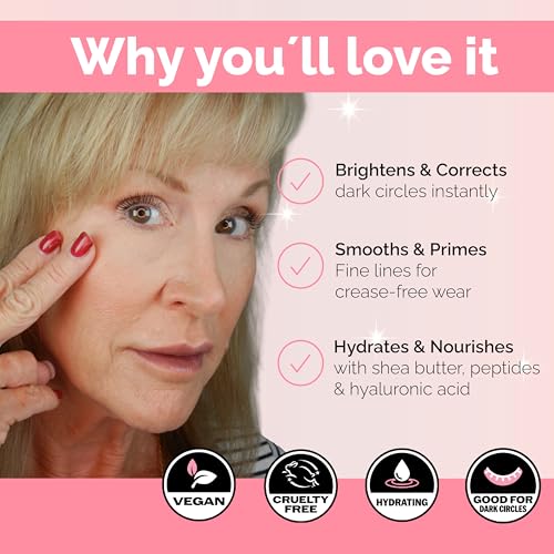 Eye Primer & Under Eye Brightener Duo – Long-Lasting, Hydrating