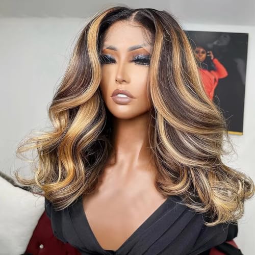 180% Density Balayage Body Wave 13x4 HD Lace Front Wig 10"