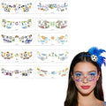 10 Sheets World Cup Soccer Face Stickers Temporary Tattoos