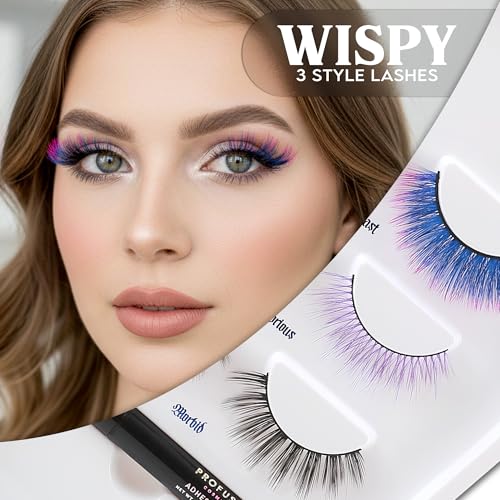 Profusion Lash Madness False Eyelashes with Adhesive Liner Pen