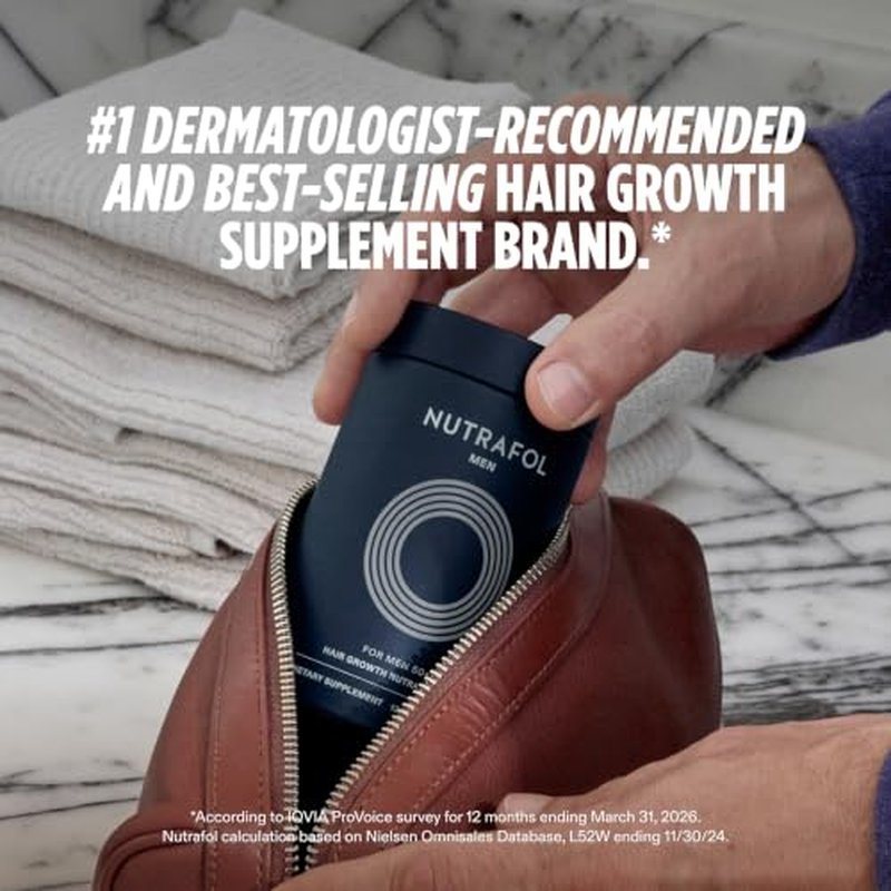 Nutrafol Men 50+ Hair Growth Supplements - 1 Month Supply