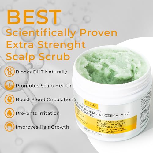 Anti Fungal Scalp Scrub for Psoriasis & Eczema - 7.7 Fl Oz