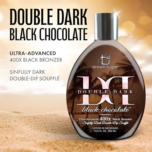 Brown Sugar 400X Black Bronzing Tanning Lotion 13.5oz