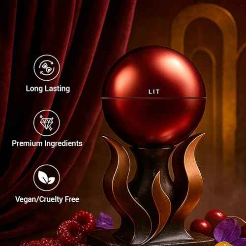 Eze Elevate LIT Eau de Parfum for Women 30ML | Long-Lasting Luxury Perfume | Raspberry & Sour Cherry Scent | Floral Jasmine & Violet | Warm Musk, Vanilla & Cashmeran Base | Premium Fragrance | EDP