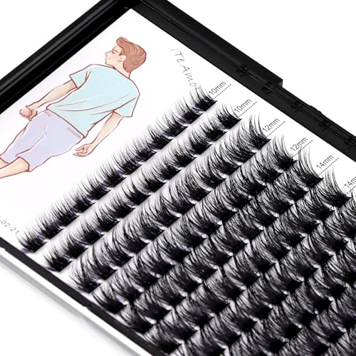 Mixed Cluster False Eyelashes 10-16mm Dramatic Volume