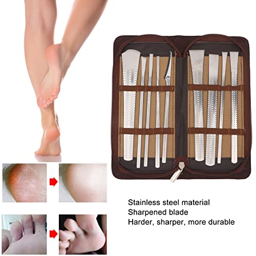 Pedicure Knife Toenail Tool Pedicure Knife Remover Foot Scraper Knife Nail Knives Cuticle Remover Ingrown Toenail Knife Tool for Feet Care