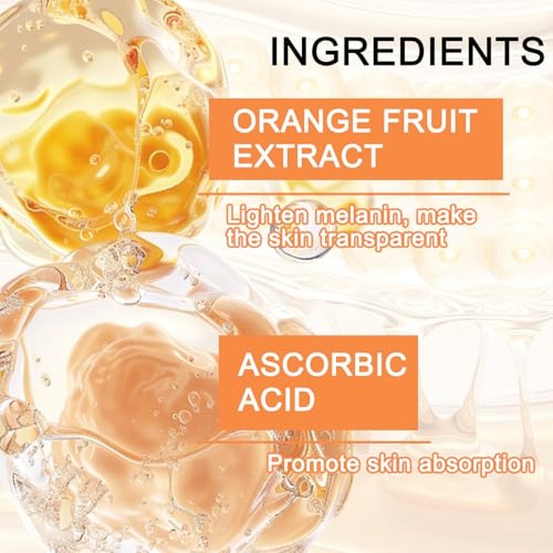 Vitamin C Serum Capsules for Face,Hydrating Face Serum Moisturizing Firming Face Lotion for All Skin Types, 30 Capsules Facial Serums for Women