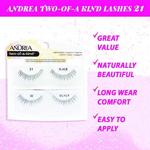 Andrea Two of a Kind 21 False Eyelashes - 4 Pack