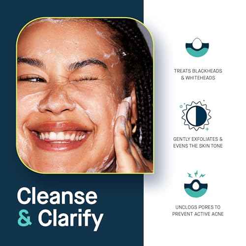 SLMD by Dr. Pimple Popper - Salicylic Acid Cleanser (2 fl oz) Exfoliating Gel Cleanser Face Wash Acne-Prone Skin - Face Wash Helps Reduce the Appearance of Blackheads & Whiteheads