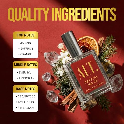 ALT. Fragrances Crystal No. 23 Extrait de Parfum - Unisex Perfume, 100ml