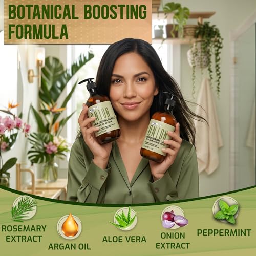 Onion Shampoo & Conditioner Set - Volume Boost for Thin Hair