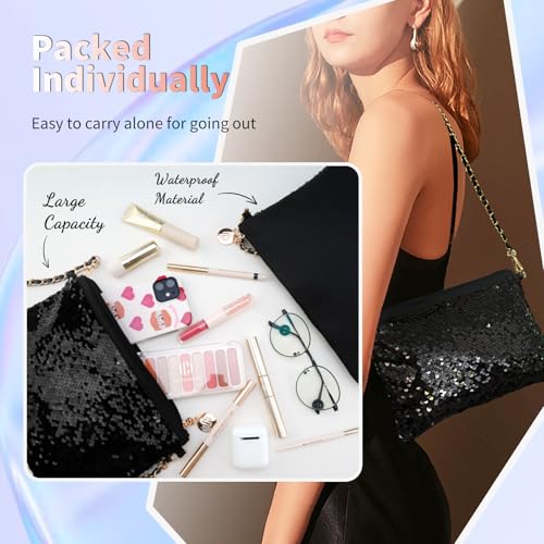 Color Nymph Makeup Kit with Sequin Bag for Beginners