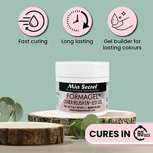 Mia Secret Professional Nail System Formagel Gel Nail Builder 1 oz - Cover Blush