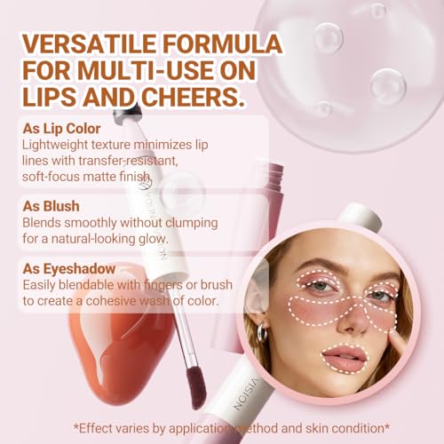 YOUNG VISION 2-in-1 Liquid Blush & Freckle Pen - Dusty Rose