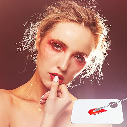 Acrylic Makeup Palette with Spatula Tool - Foundation & Eyeshadow