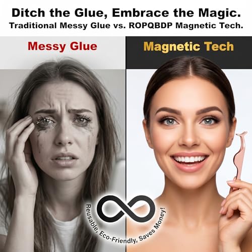 Magnetic Eyelashes Kit - 3D Reusable Lashes with Applicator