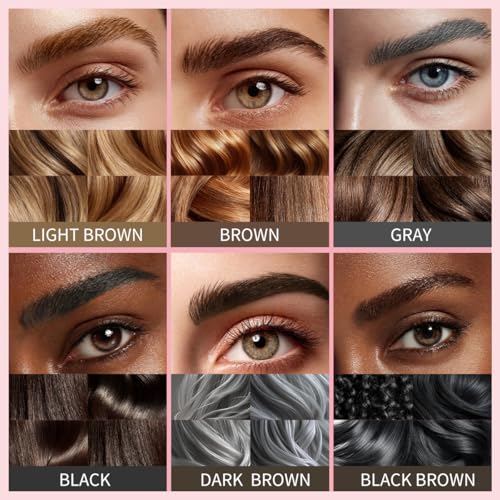 W3W 4-Fork-Tip Microblading Eyebrow Pencil - Waterproof & Smudge-Proof