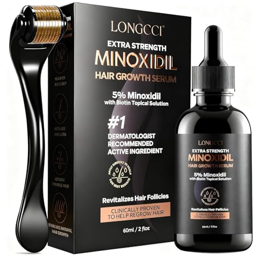 5% Minoxidil Hair Growth Serum for Women - Extra Strength Treatment