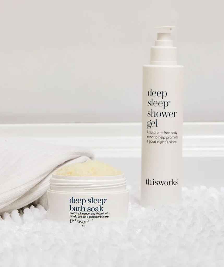 THISWORKS deep sleep shower gel: Calms the Mind and Protects the Skin, 8.4 fl oz (250ml)