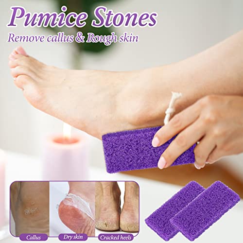 200 Pcs Disposable Pumice Stones for Professional Pedicure Care