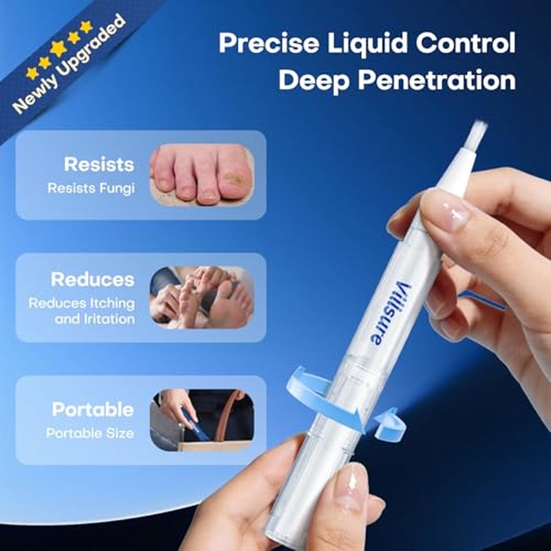 Villsure Toenail Fungus Treatment Pen - Extra Strength 25% Undecylenic Acid