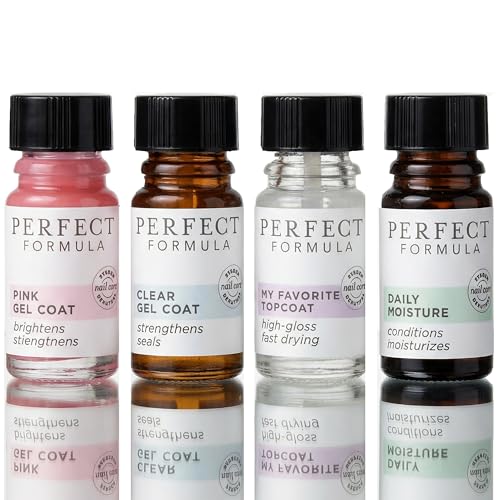Nail Strengthening Kit - 4-Piece Keratin Treatment for Stronger Nails