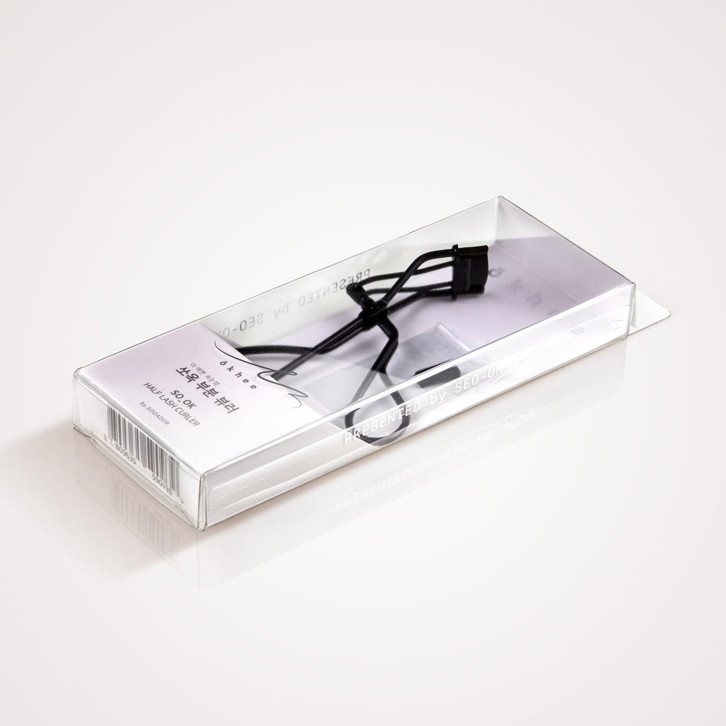 Soo Ador okhee SO-OK Precision Lash Half Curler – Inner & Outer Corner Eyelash Curler for Detailed, No-Pinch Curling