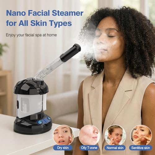 2-in-1 Hair & Facial Steamer with Ozone | Kingsteam