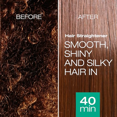 NK Hair Straightening Treatment with Keratin, 2-Step Keratin Hair Treatment for All Hair Type, Nourishes, Reconstructs, and Smooths Hair, 60ml, 4oz