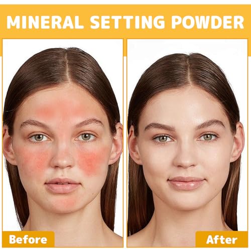 Mineral Sunscreen Setting Powder 0.28oz - Lightweight Matte Face