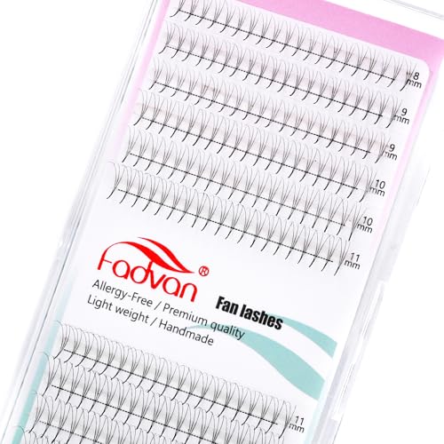 FADVAN Premade Volume Lash Fans 240pcs 0.07 3D Extensions
