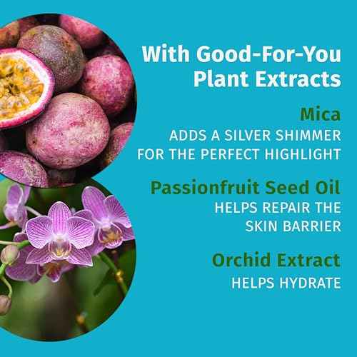 Hempz NEW Star Dust Body Lotion, Iridescent Glow Shimmer, Passionfruit and Wild Orchid, Hydrating and Nourishing Moisturizer, 17 oz.